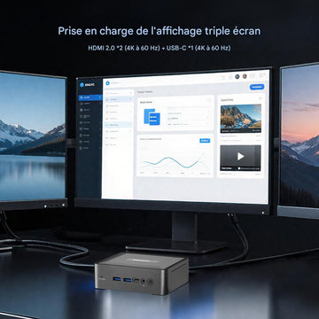 Redéfinir l'expérience globale d'un mini PC : Wkdog H8 (AMD5825U)