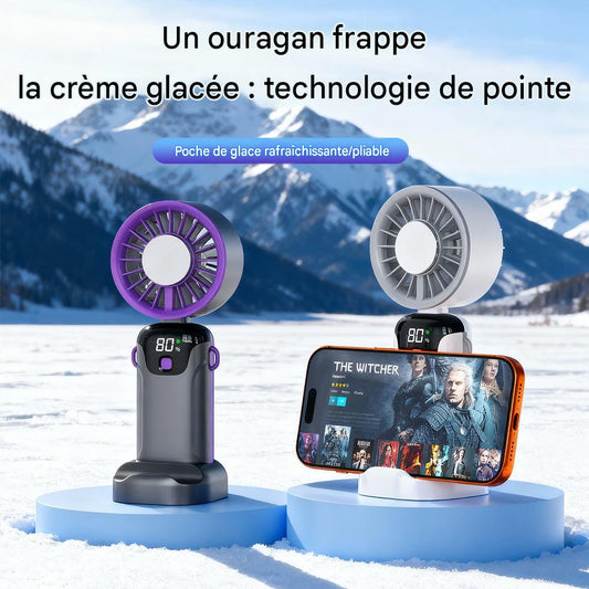 S33 Ventilateur pliable turbo portatif