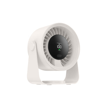 S22 Ventilateur double usage haute puissance rechargeable et sur secteur
